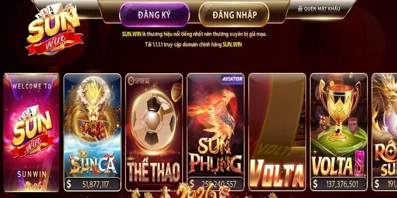 Hãy truy cập vào trang chủ nhà cái Sunwin 