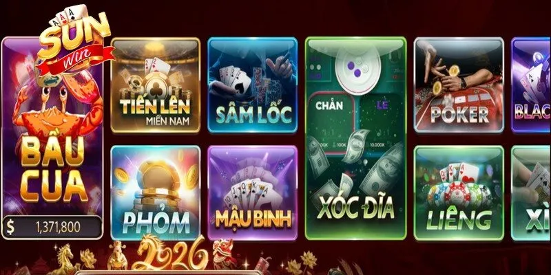 Game bài Sunwin là nền tảng giải trí trực tuyến quen thuộc