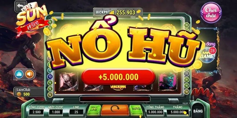 Thế mạnh vượt trội của sảnh nổ hũ là nạp rút siêu tốc, đa dạng